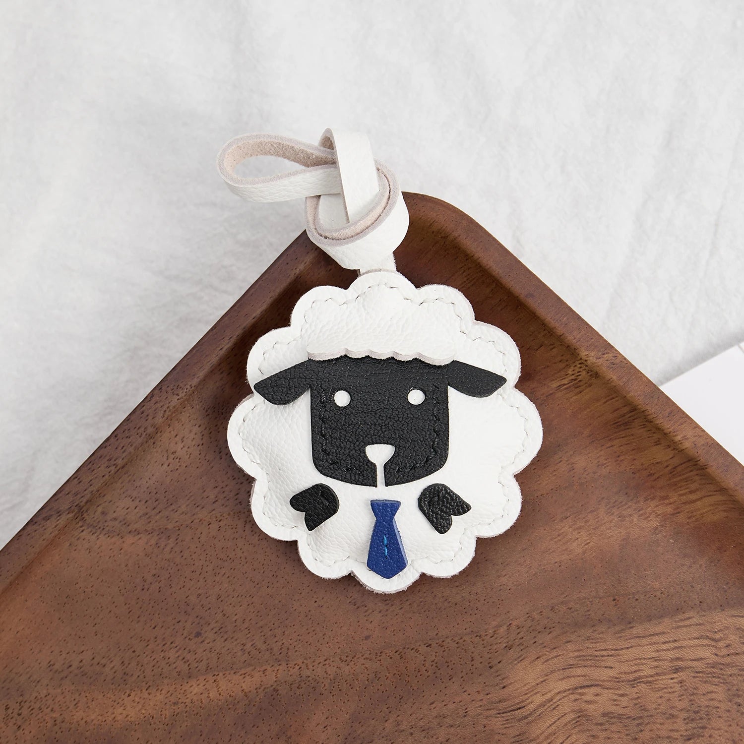 Leather Scarecrow Pendant – Bag & Car Charm