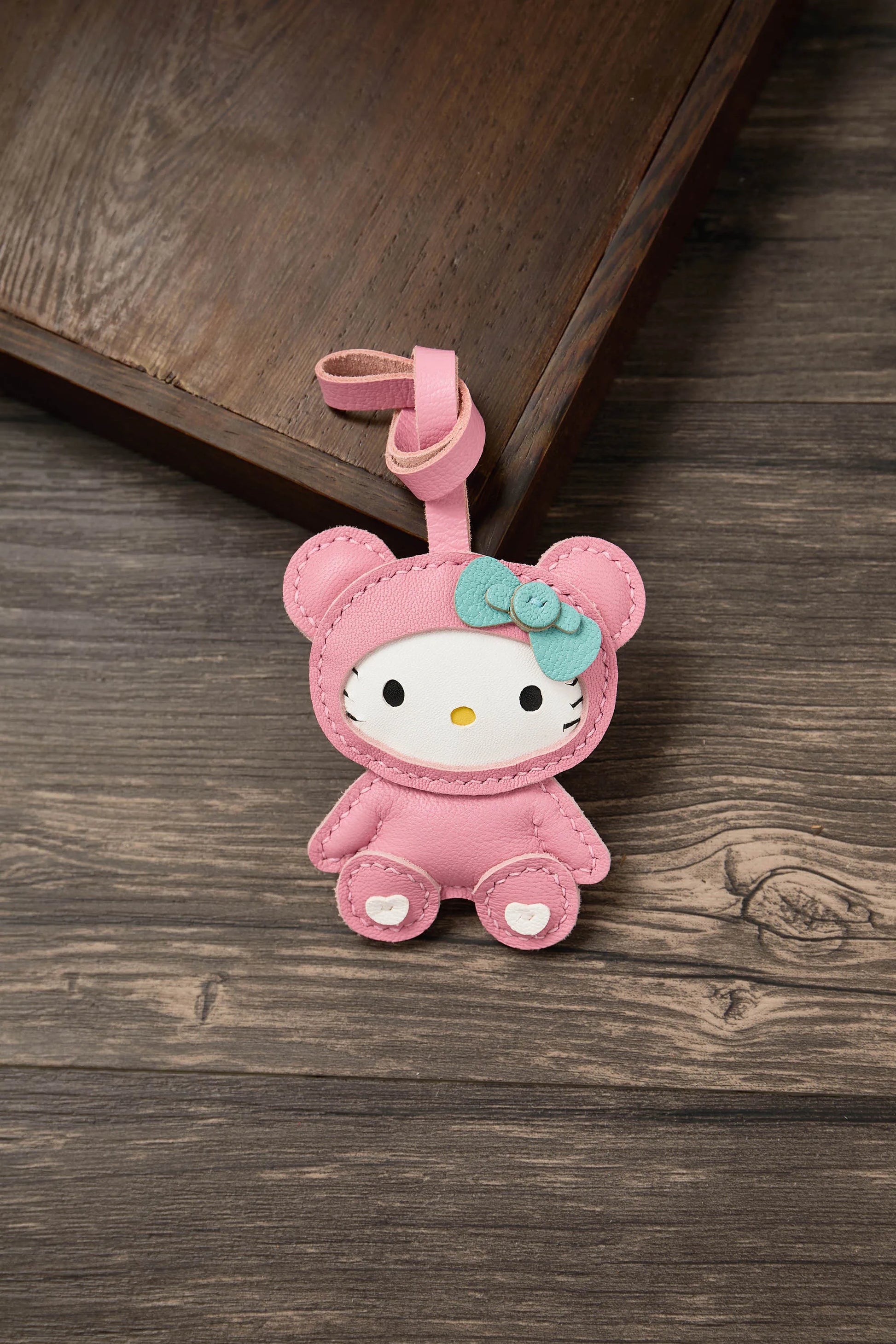 Leather Scarecrow Pendant – Bag & Car Charm