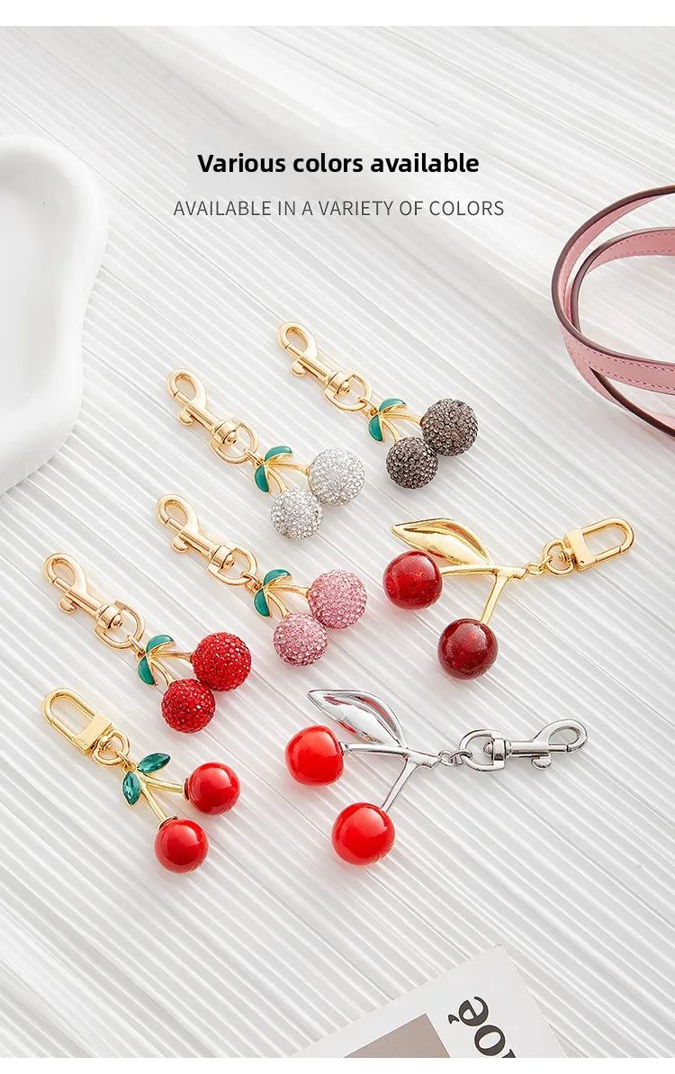 Cherry Charm for Women’s Bags – Timeless Elegance