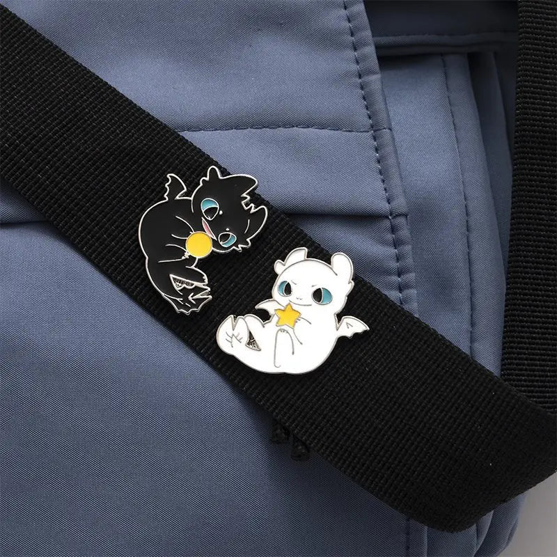 Little Dragon Enamel Pin – Cute Fantasy Brooch