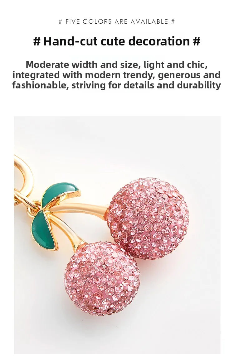 Cherry Charm for Women’s Bags – Timeless Elegance
