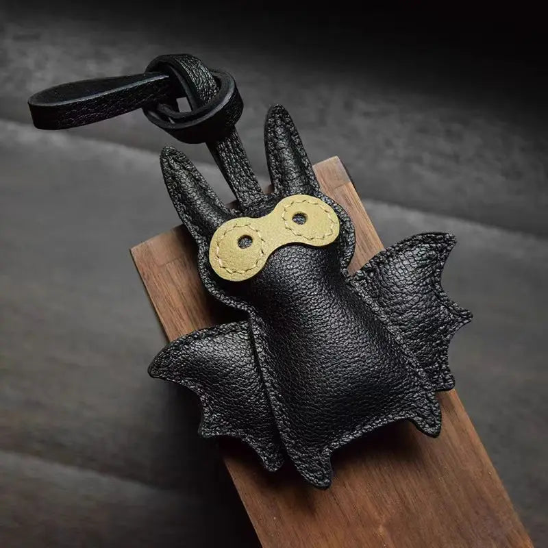 Leather Scarecrow Pendant – Bag & Car Charm