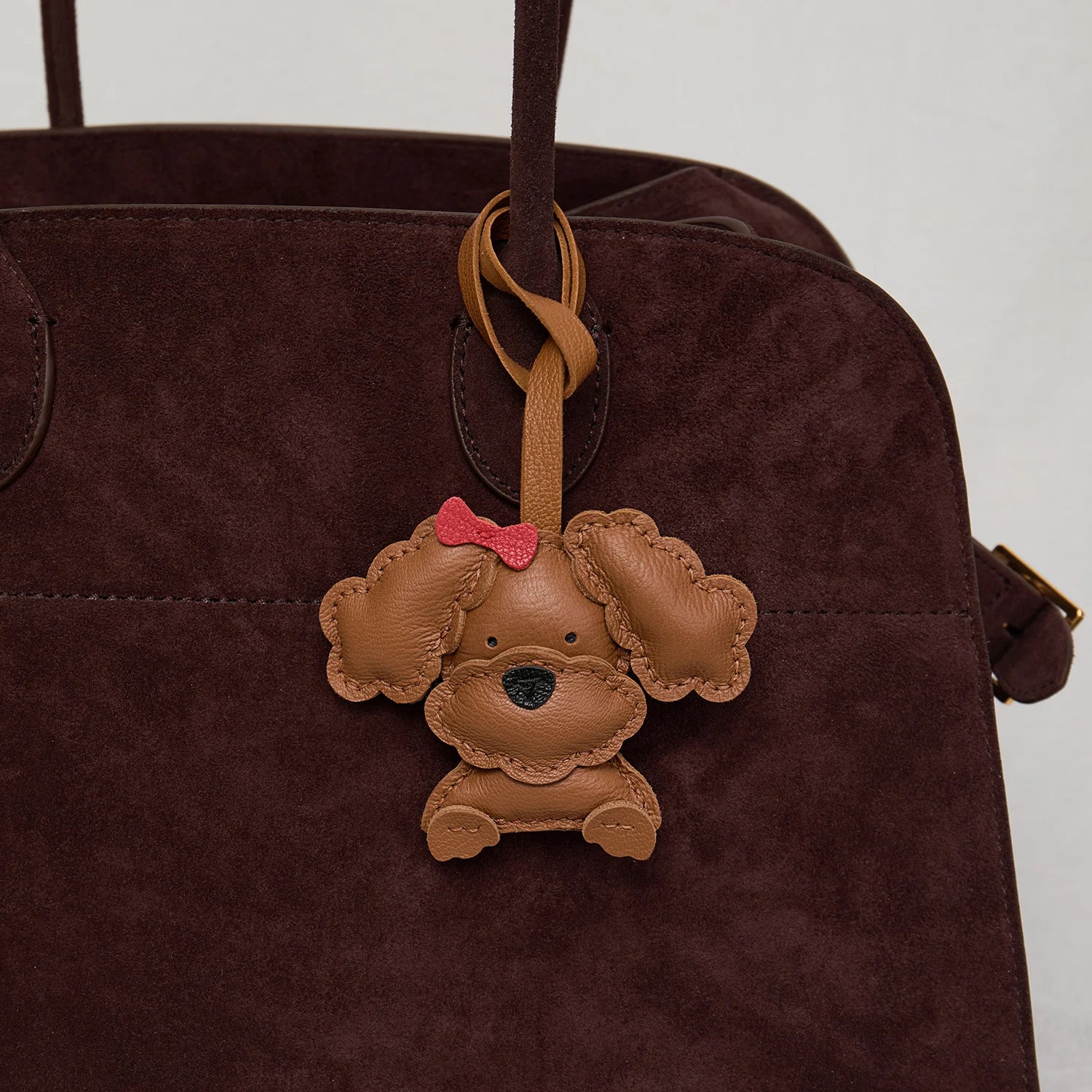 Leather Scarecrow Pendant – Bag & Car Charm