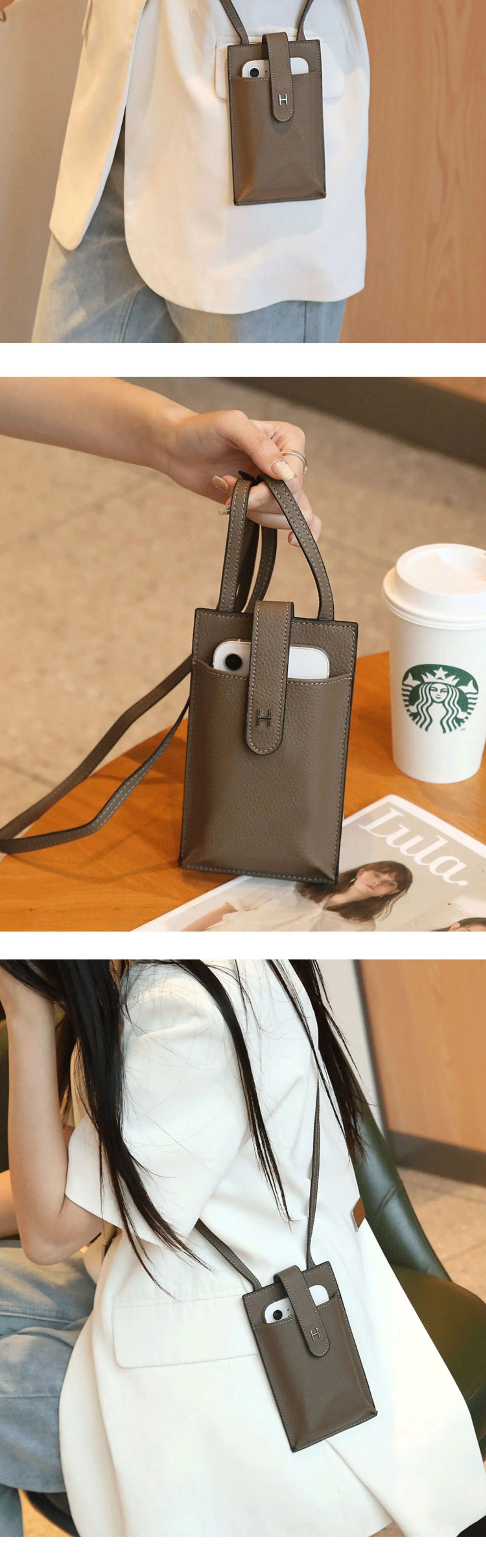 Premium Women’s Mini Leather Shoulder Bag