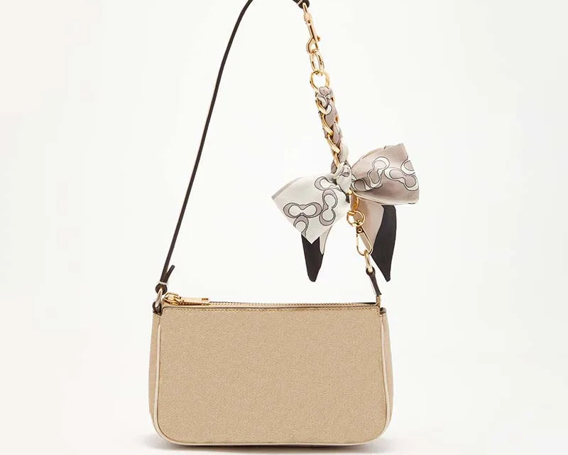 Bow Scarf Bag Extension Chain