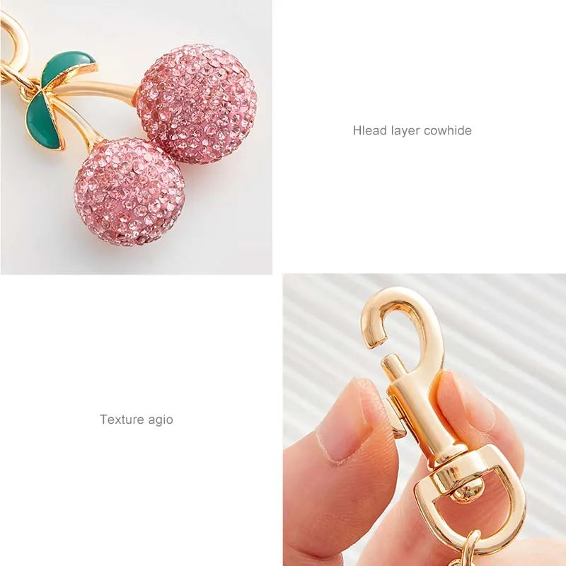 Cherry Charm for Women’s Bags – Timeless Elegance