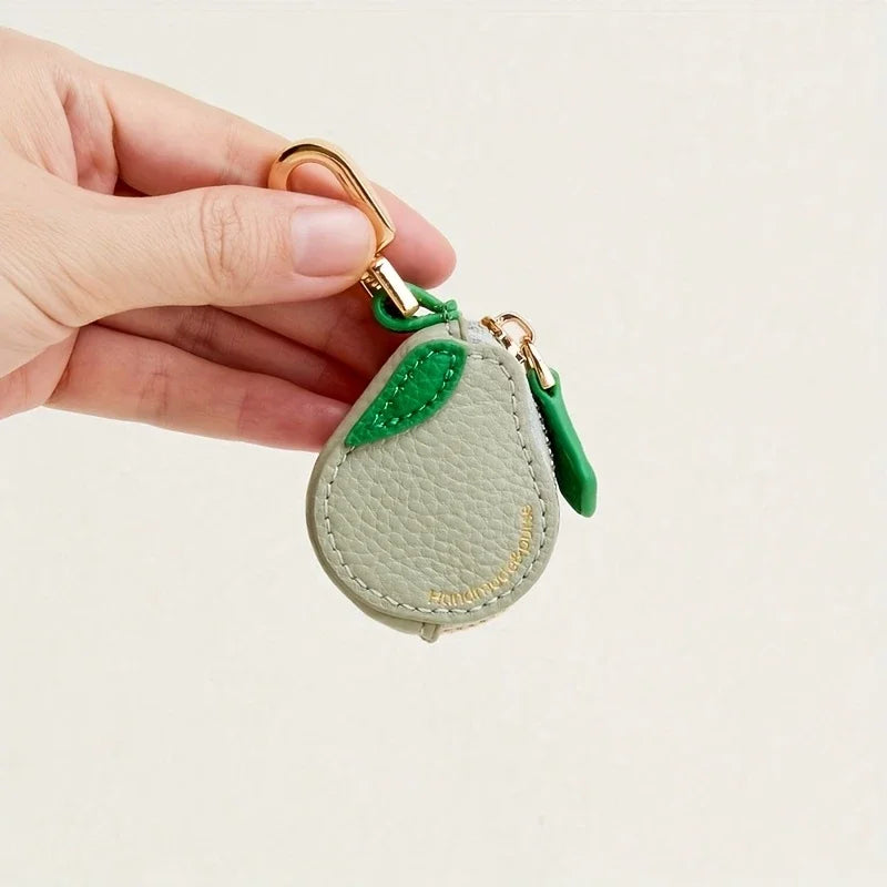  Cute Fruit Coin Purses – Strawberry, Peach, Lemon & Pear Mini Wallets for Women