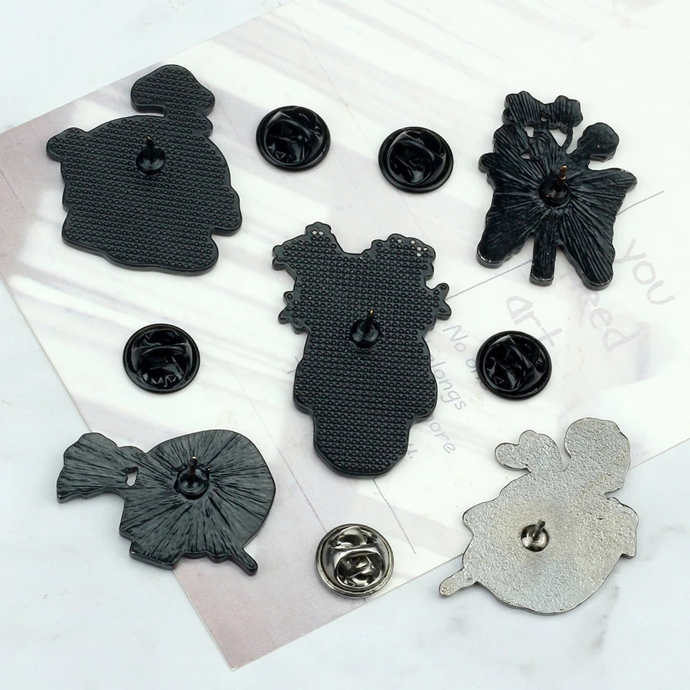 4-9pcs Cute Enamel Pin Set – Cats, Goose, Skull & Stethoscope Brooches | Fun Bag & Jacket Badges”  This way: