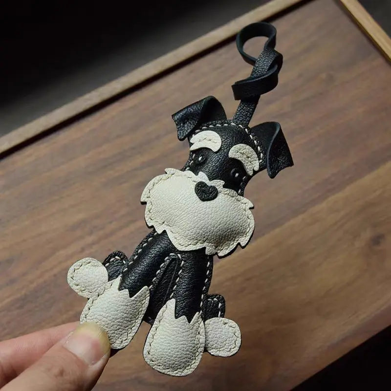 Leather Scarecrow Pendant – Bag & Car Charm