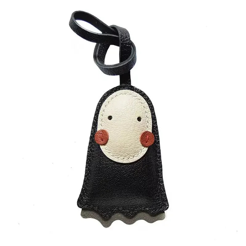 Leather Scarecrow Pendant – Bag & Car Charm