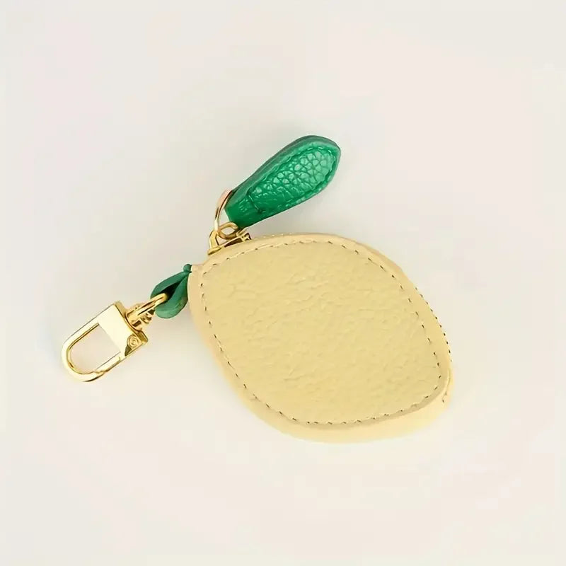  Cute Fruit Coin Purses – Strawberry, Peach, Lemon & Pear Mini Wallets for Women