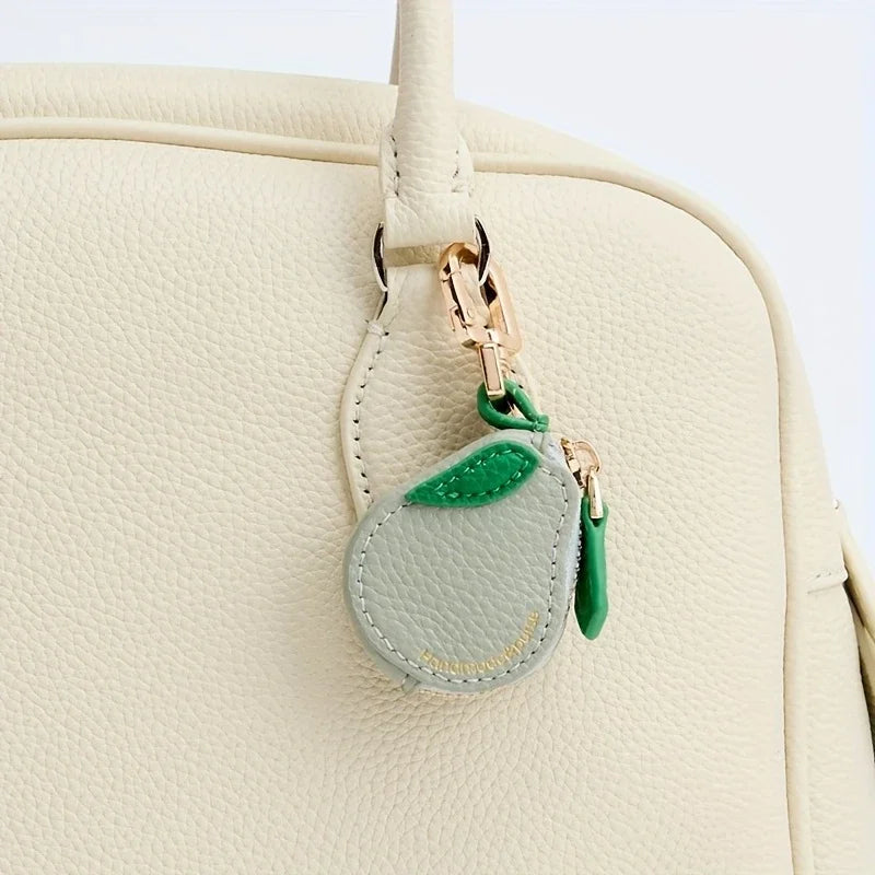  Cute Fruit Coin Purses – Strawberry, Peach, Lemon & Pear Mini Wallets for Women