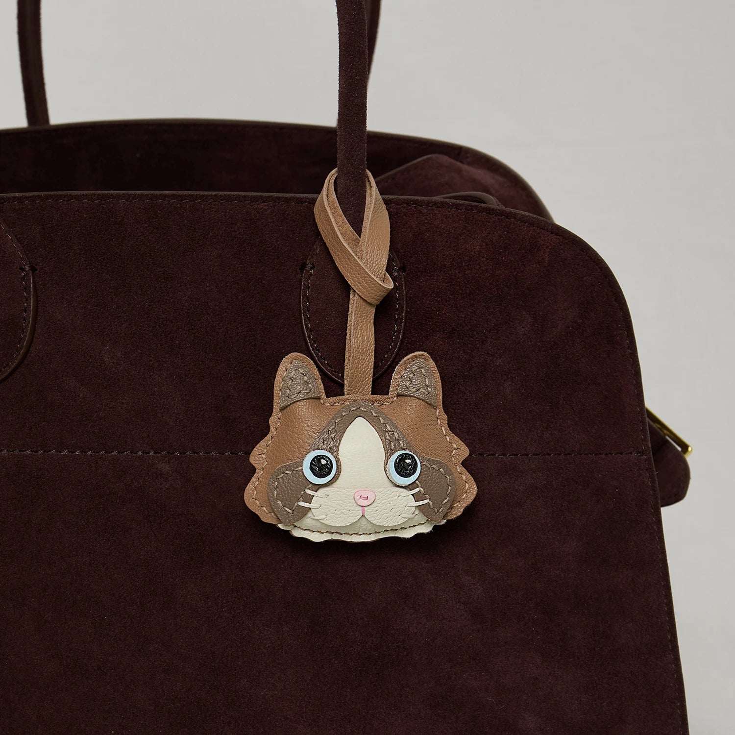 Leather Scarecrow Pendant – Bag & Car Charm