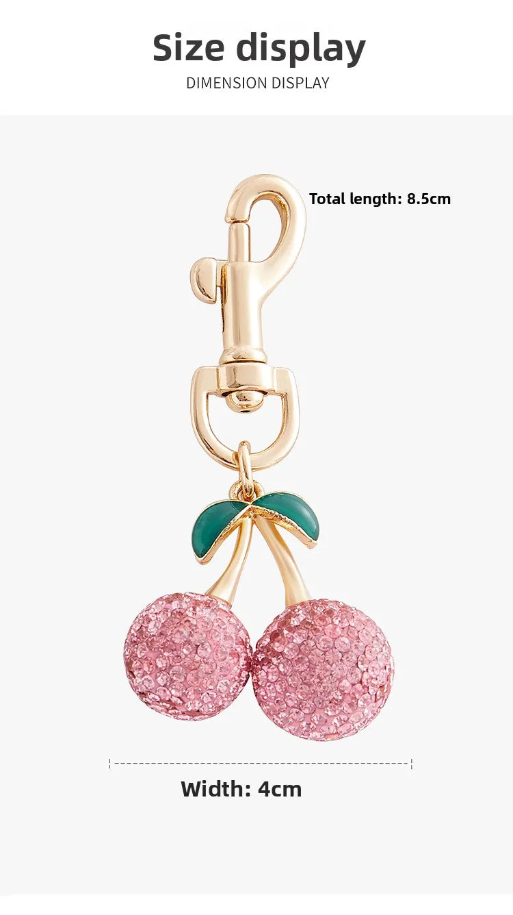 Cherry Charm for Women’s Bags – Timeless Elegance