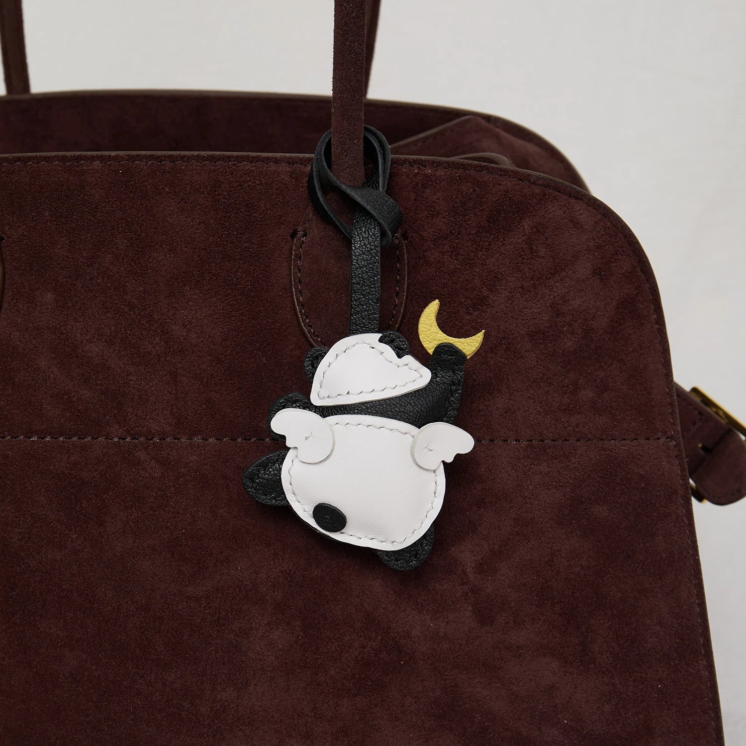 Leather Scarecrow Pendant – Bag & Car Charm