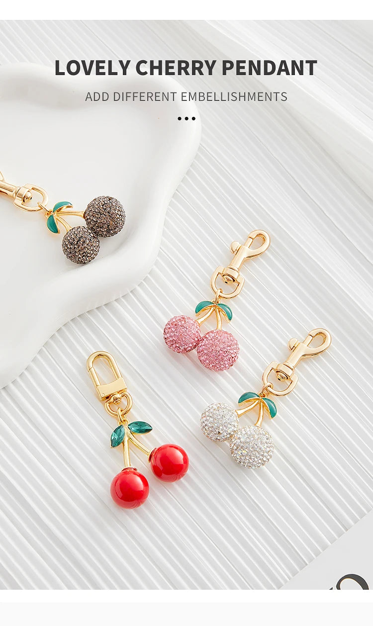 Cherry Charm for Women’s Bags – Timeless Elegance