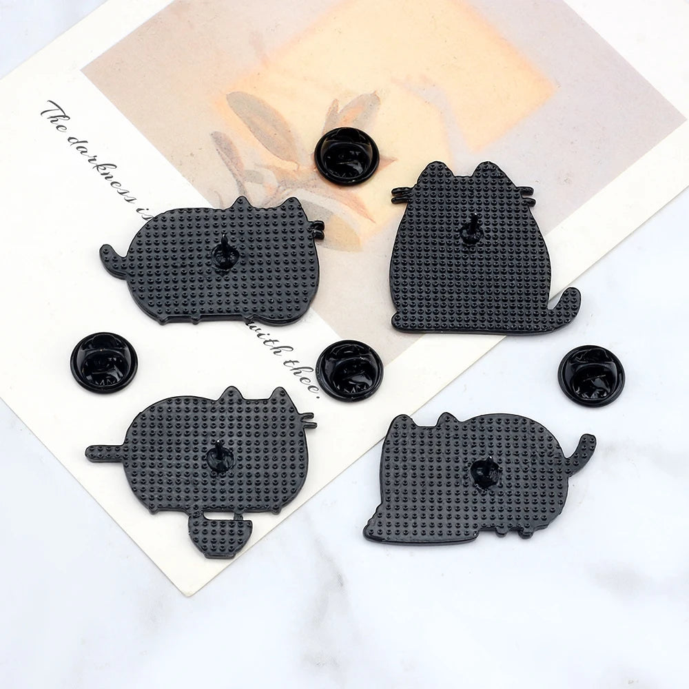 4-9pcs Cute Enamel Pin Set – Cats, Goose, Skull & Stethoscope Brooches | Fun Bag & Jacket Badges”  This way: