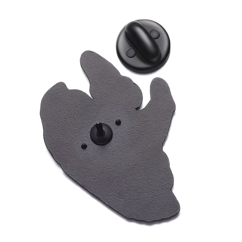 Bleach Anime Enamel Pins – Ichigo & Toshiro Mask Brooches