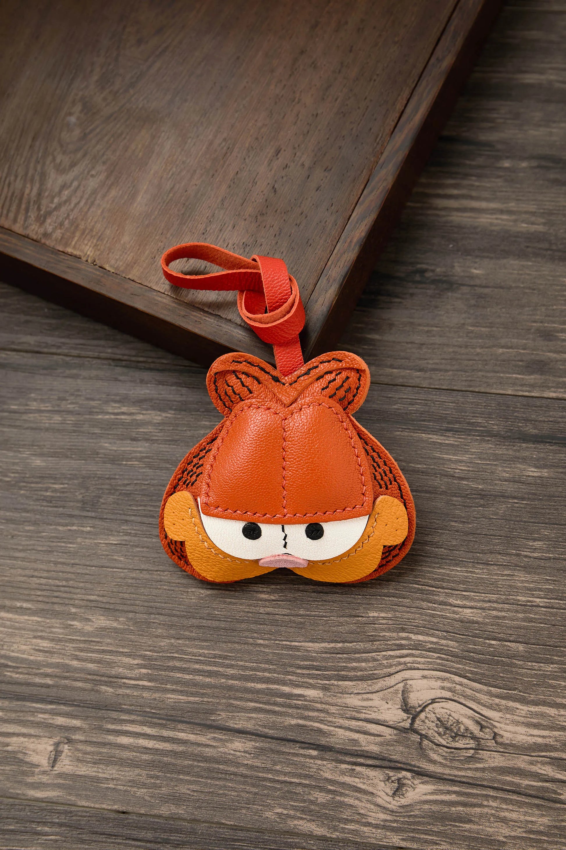 Leather Scarecrow Pendant – Bag & Car Charm