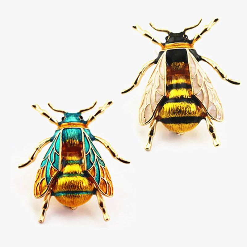 Charming Bumblebee Lapel Brooch