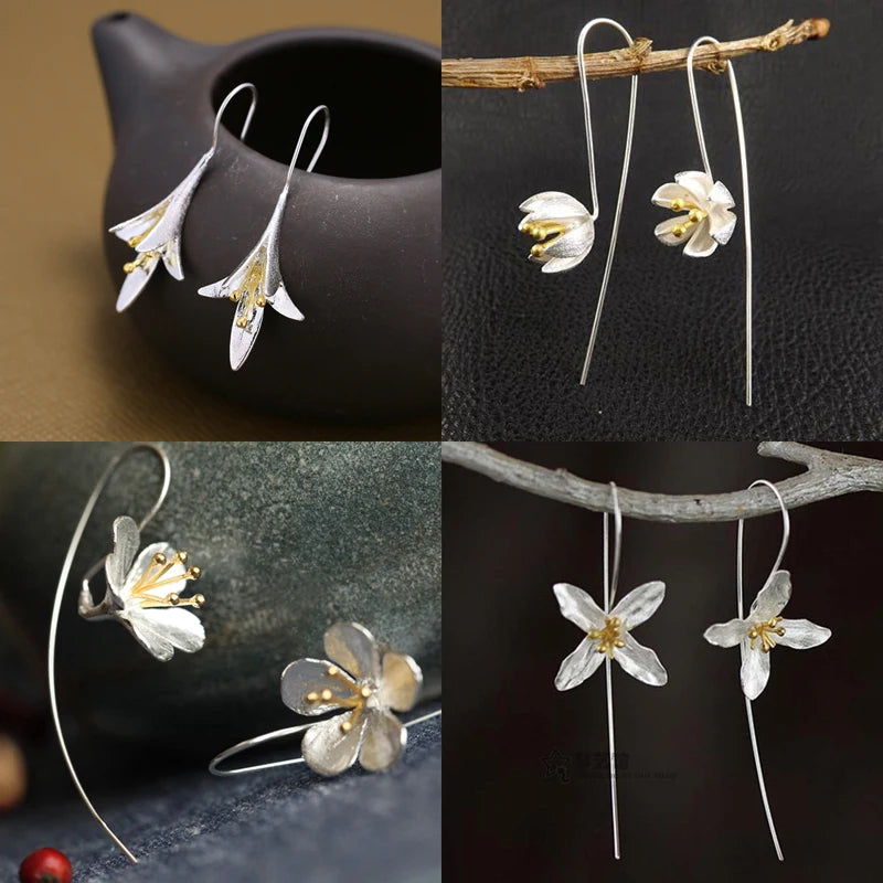 Falling Flowers Earrings