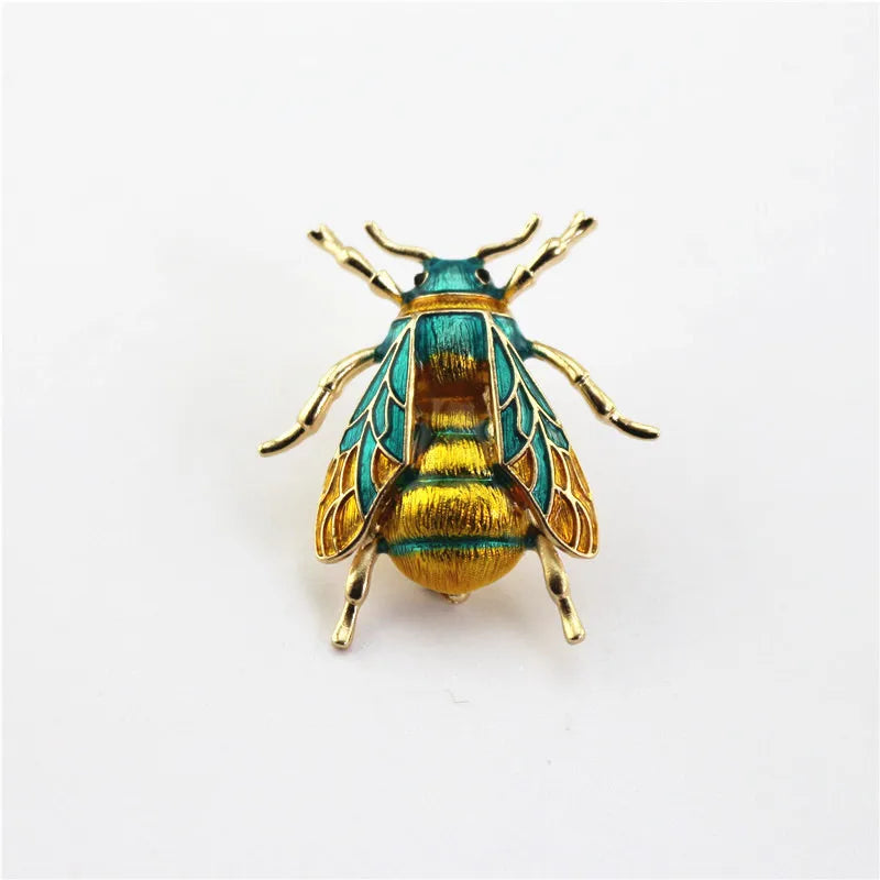 Charming Bumblebee Lapel Brooch