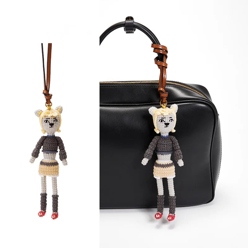 Knit Doll Pendant – Adorable Bag Accessory