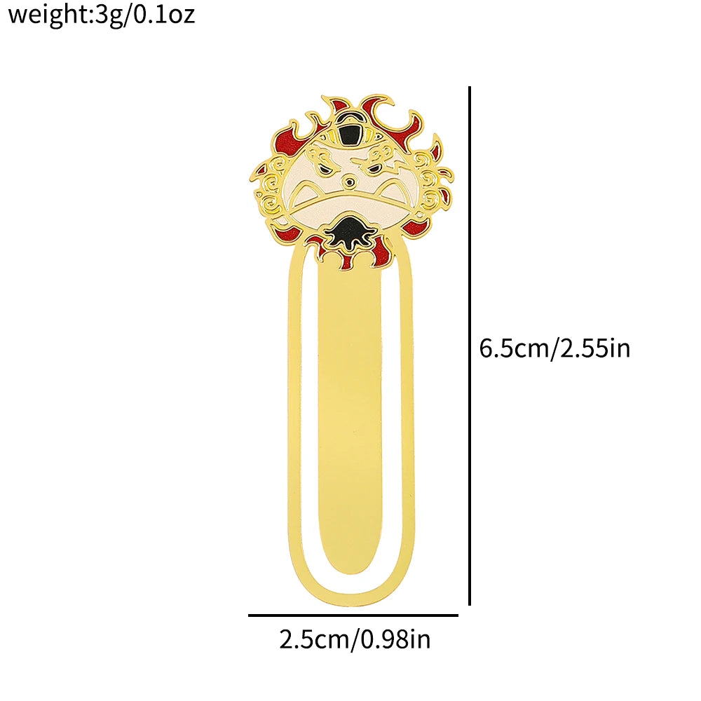 One Piece Metal Bookmarks – Anime Collectible Gift for Fans & Book Lovers