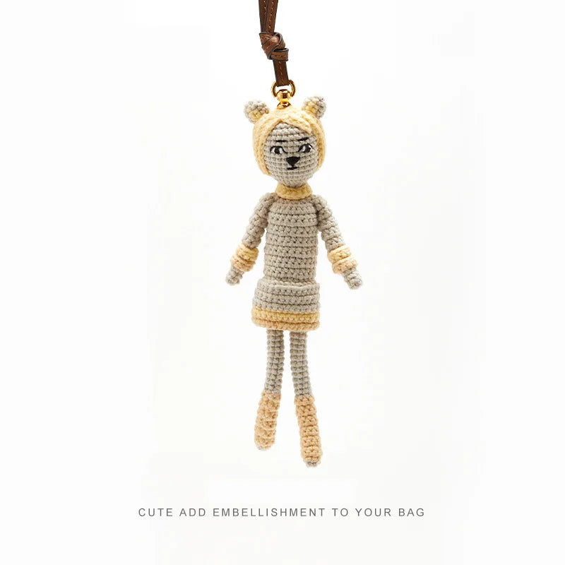 Knit Doll Pendant – Adorable Bag Accessory