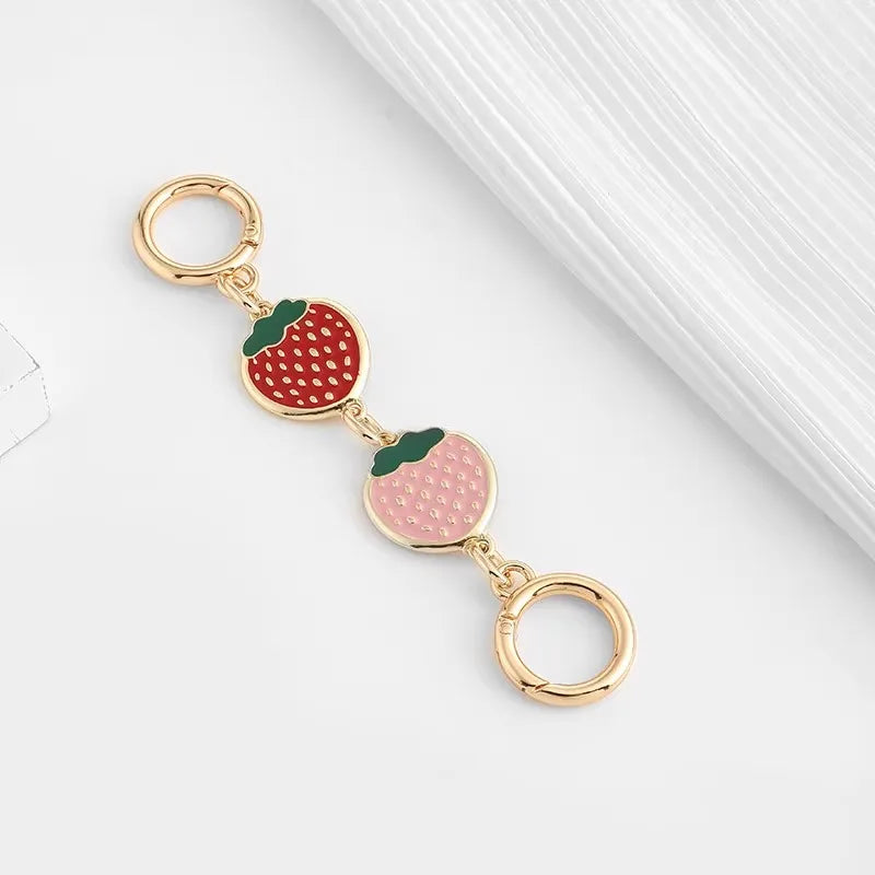 Pink Shoulder Bag Extension Chain