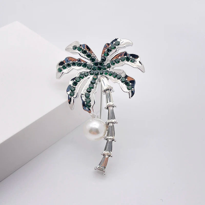 Sparkling Peony Brooch Jewelry