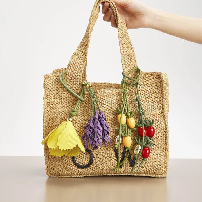 Empower in Lavender – Leather Bag Charm