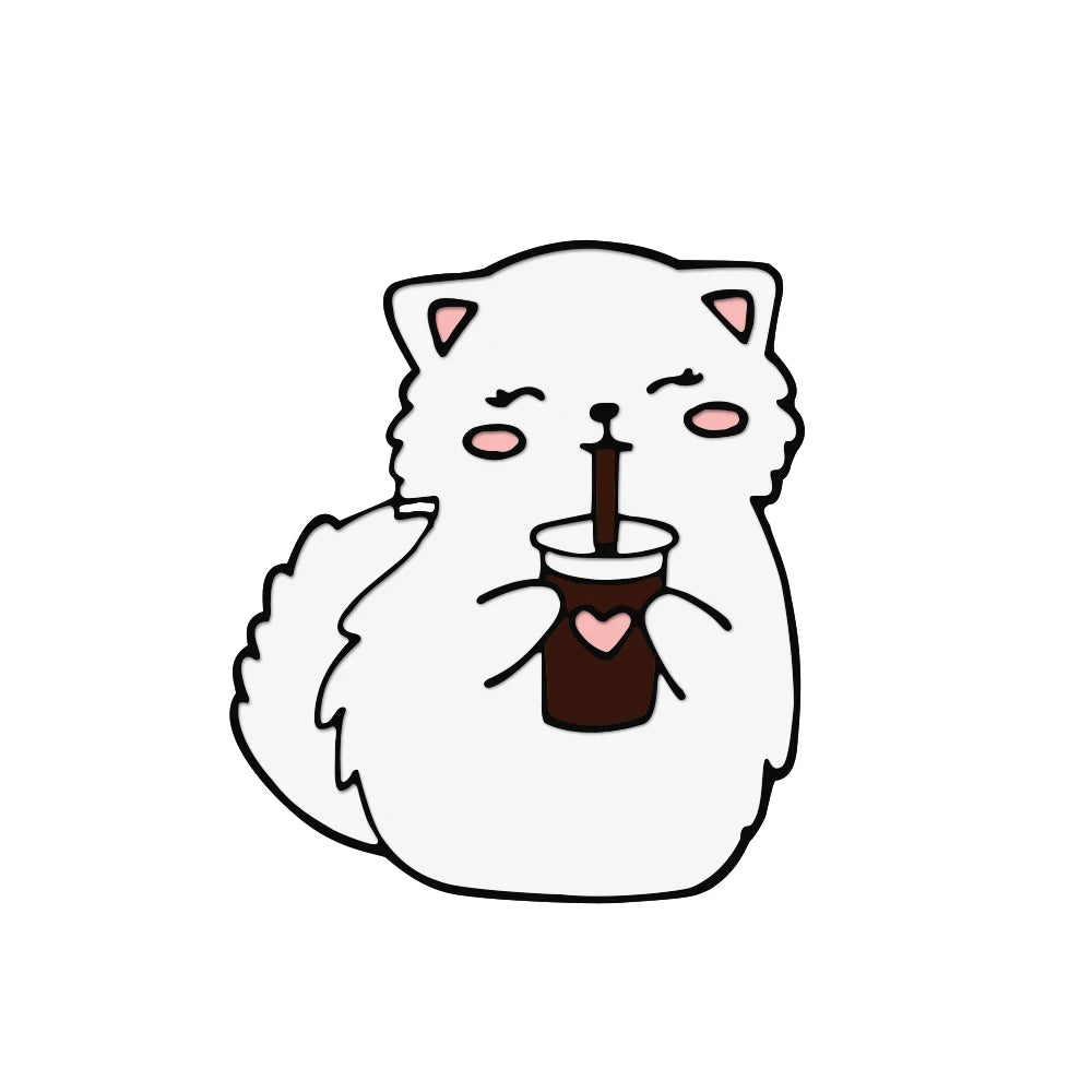 Cat Lover Collection – Cute Enamel Brooches