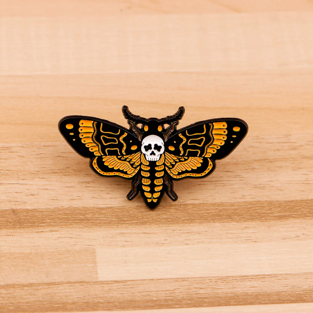 Halloween Moth Badge