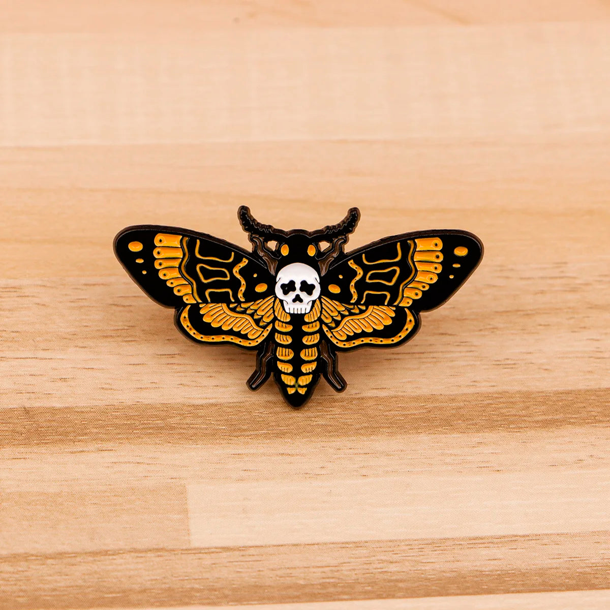 Halloween Moth Badge