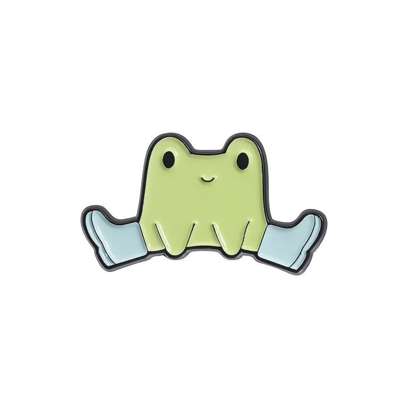 Frog, Rabbit & Duck Pins – Cute Animal Badges
