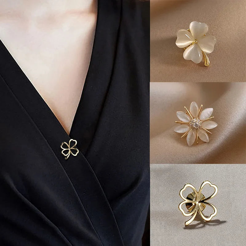 Floral & Ribbon Brooch Collection