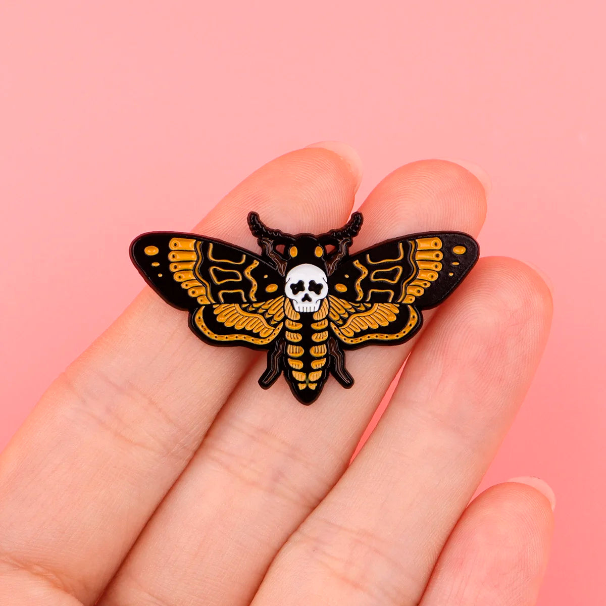 Halloween Moth Badge