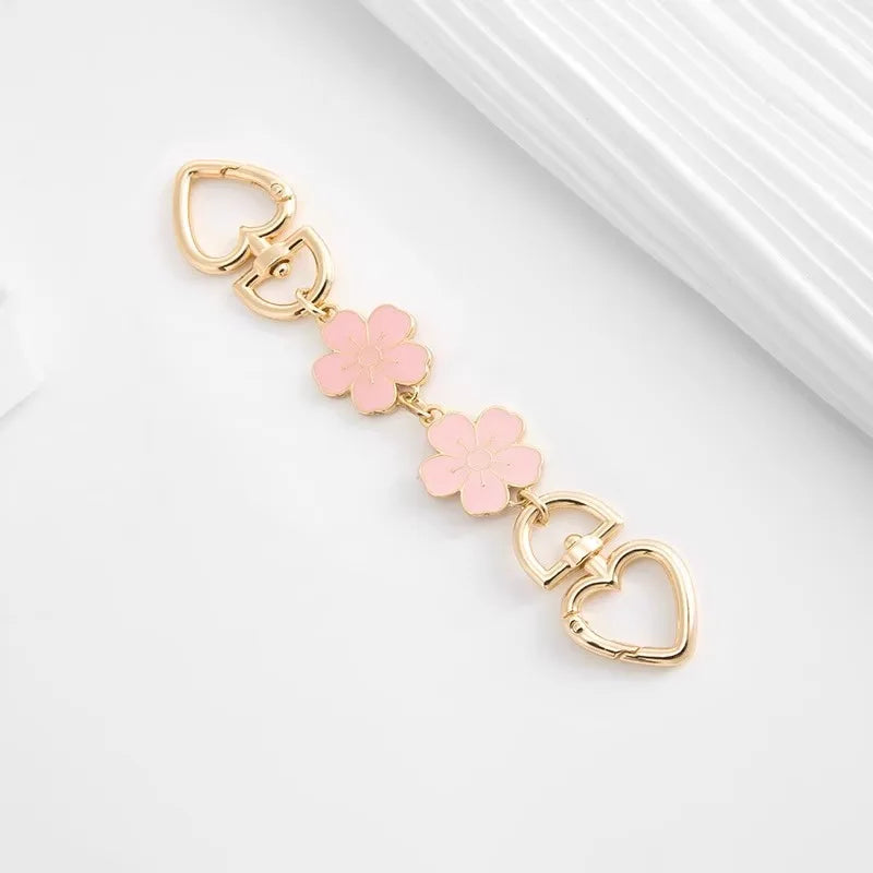 Pink Shoulder Bag Extension Chain