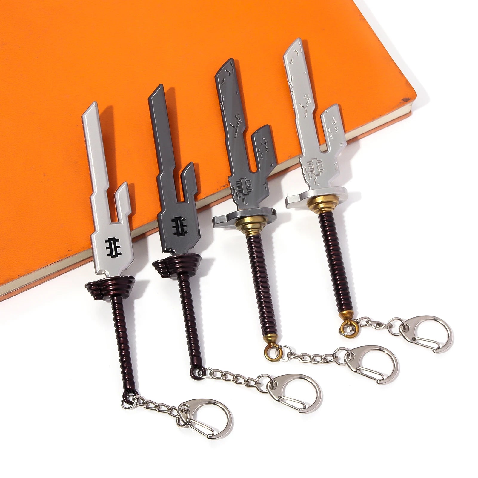 Jujutsu Kaisen Keyring – Nanami, Fushiguro & Toji Weapon Model Pendant