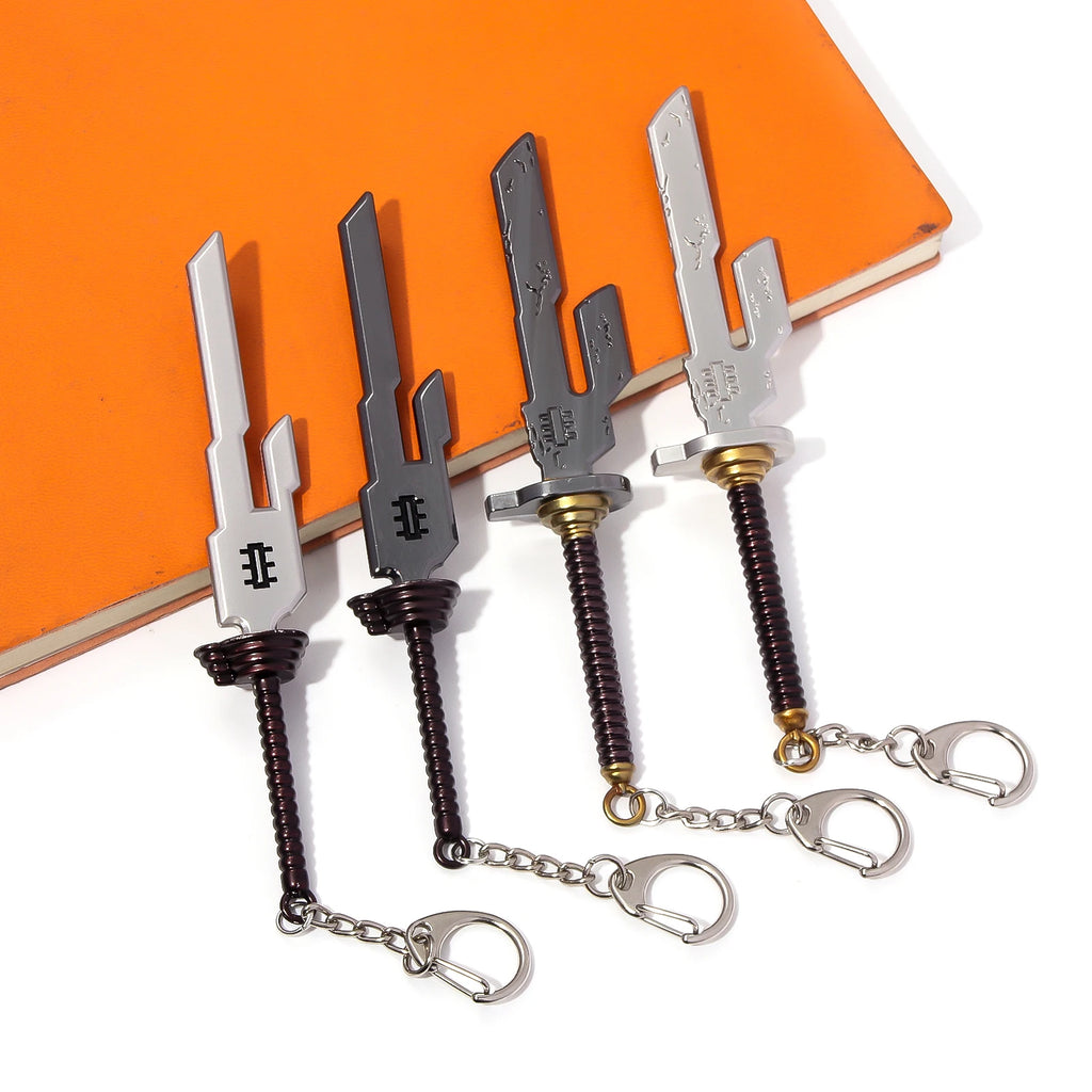 Jujutsu Kaisen Keyring – Nanami, Fushiguro & Toji Weapon Model Pendant