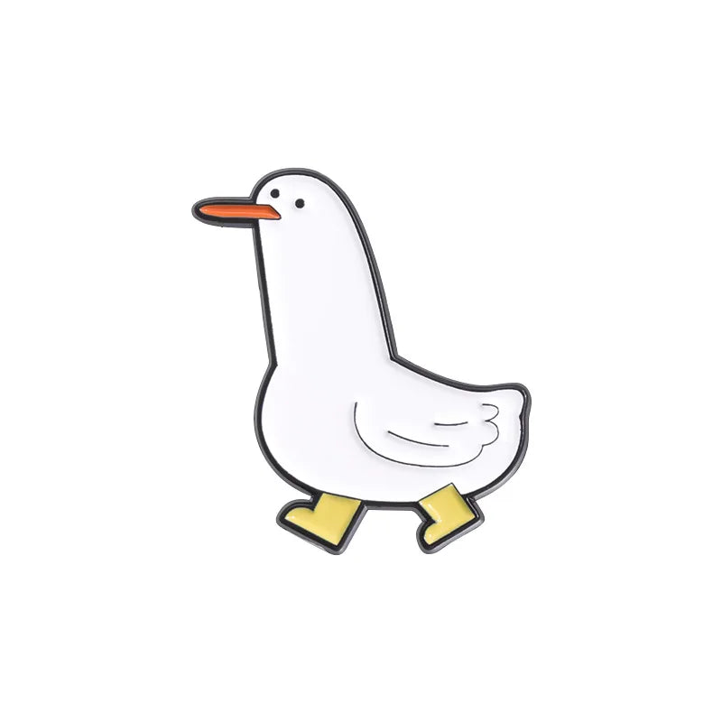 Frog, Rabbit & Duck Pins – Cute Animal Badges