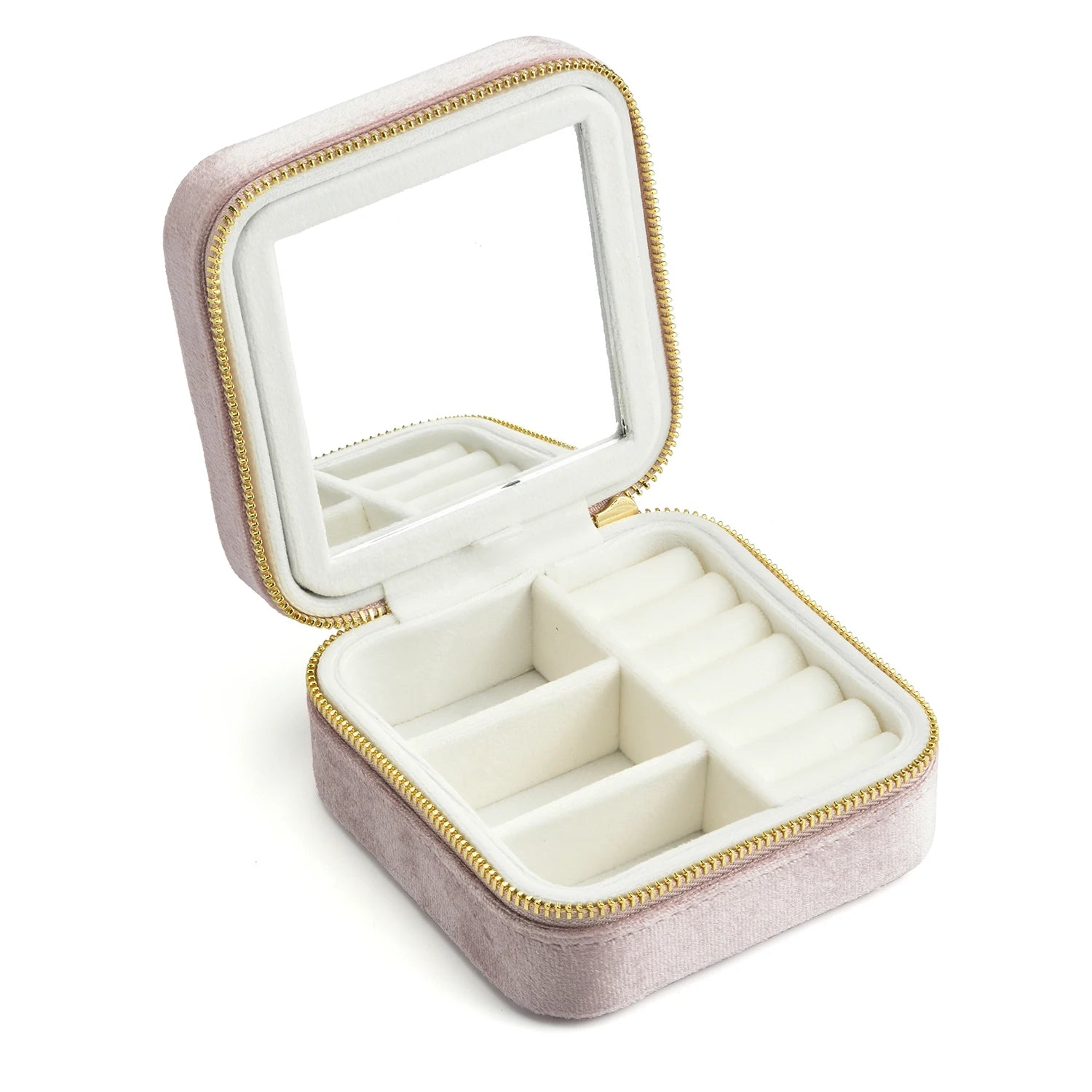 Vintage Velvet Jewelry Box