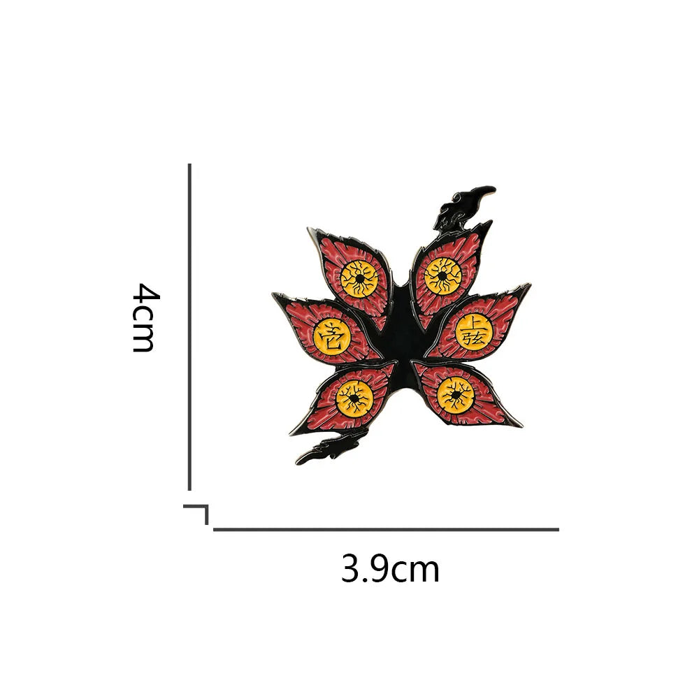 Kokushibo Eyes Enamel Pin – Demon Slayer Inspired