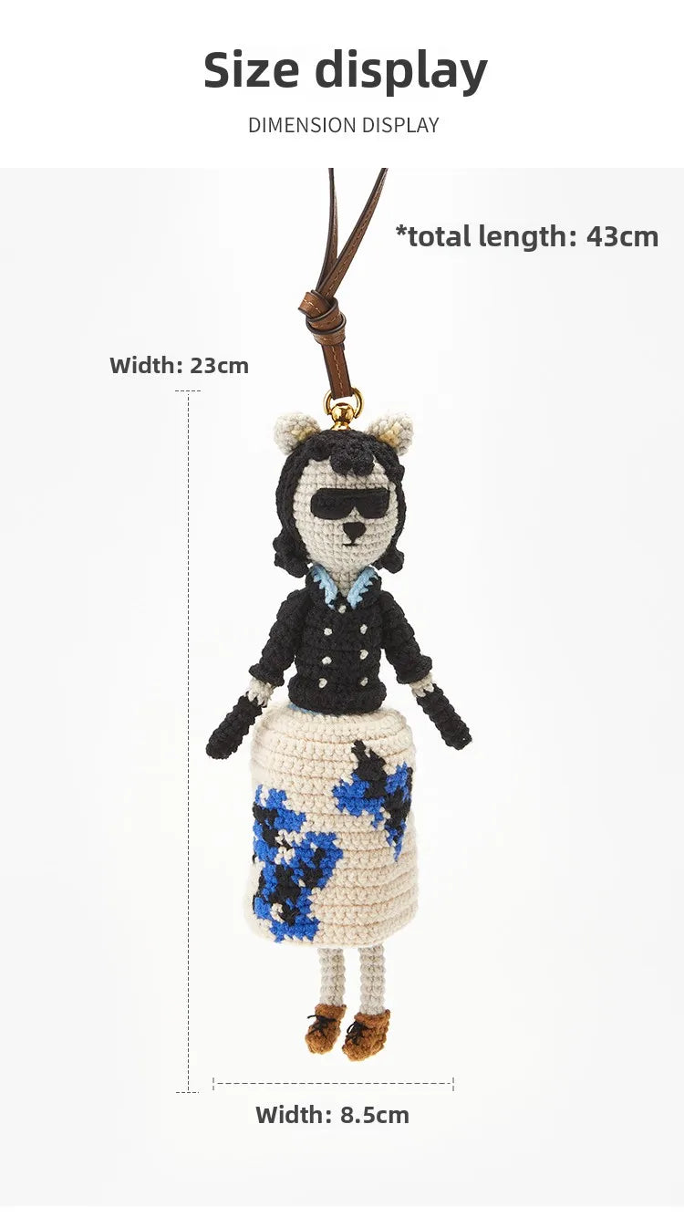 Knit Doll Pendant – Adorable Bag Accessory