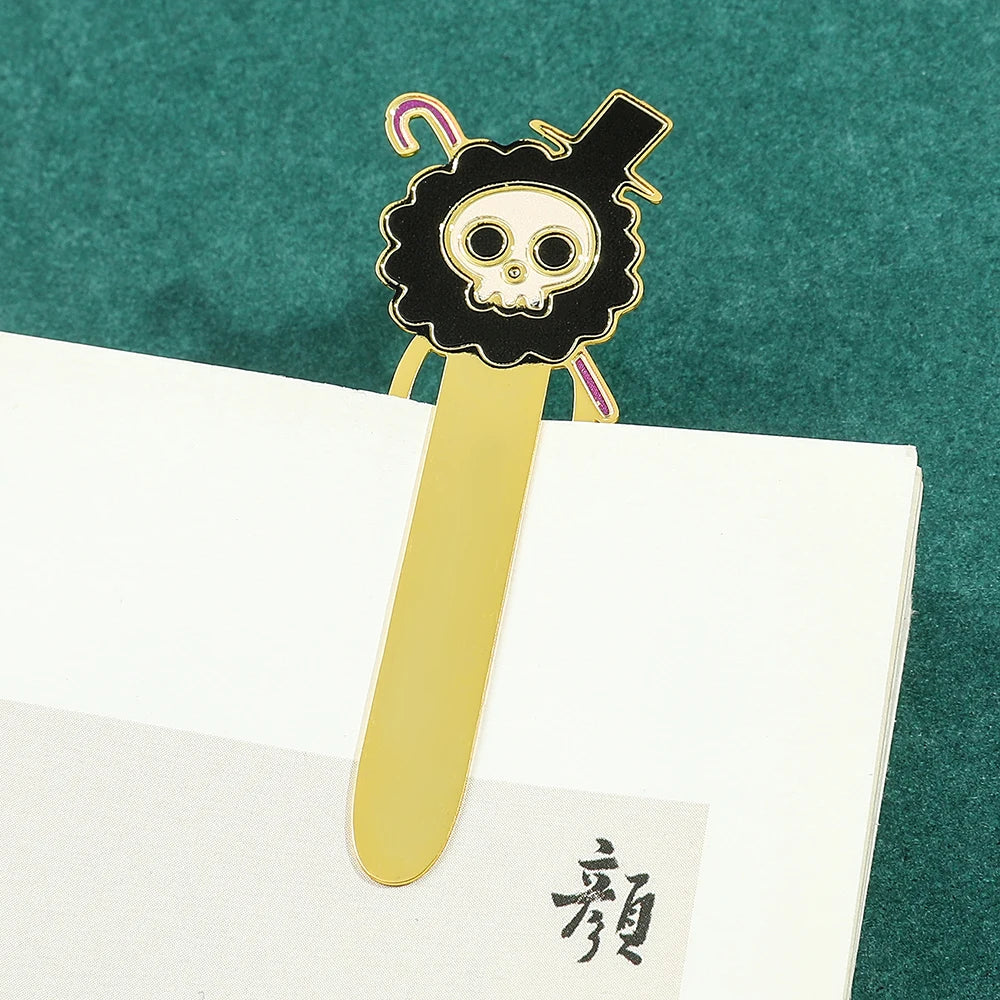 One Piece Metal Bookmarks – Anime Collectible Gift for Fans & Book Lovers