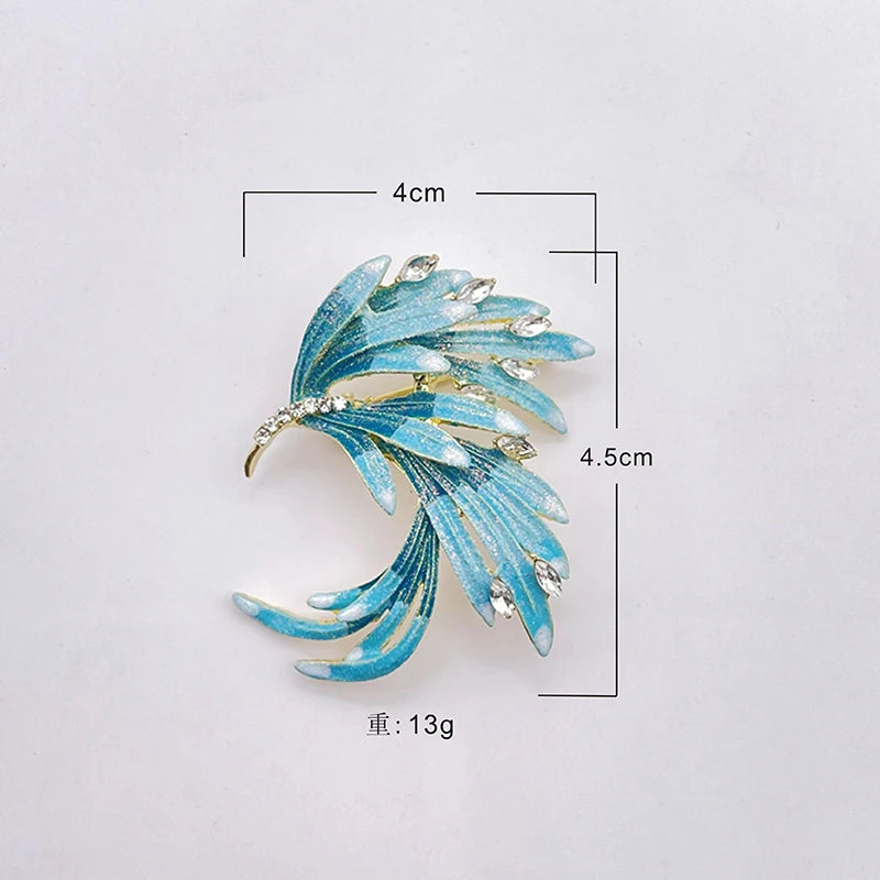 Flying Bird Brooch Pin