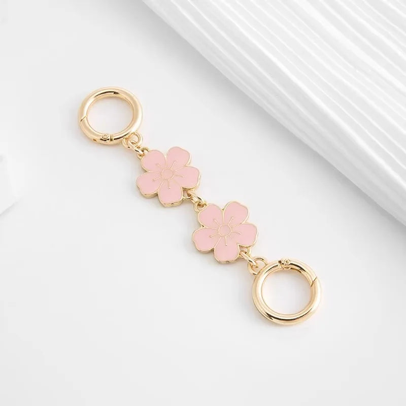 Pink Shoulder Bag Extension Chain