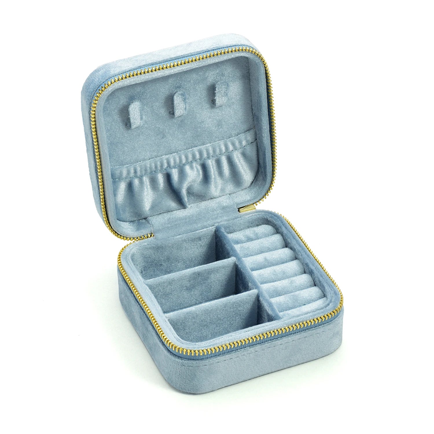 Vintage Velvet Jewelry Box