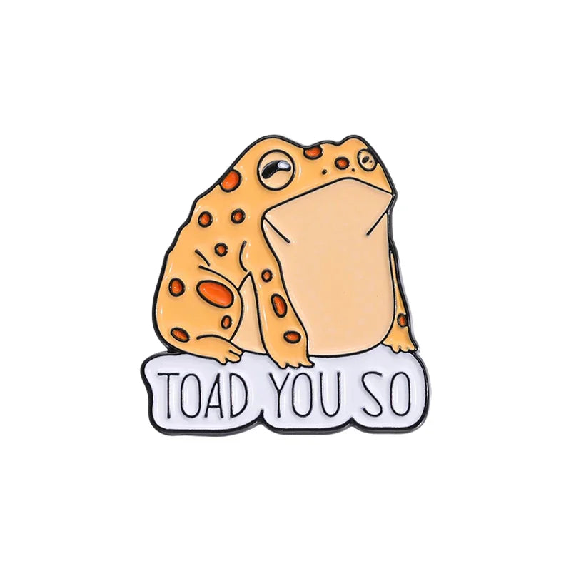 Kawaii Animal Brooch – Cute Enamel Pin Series